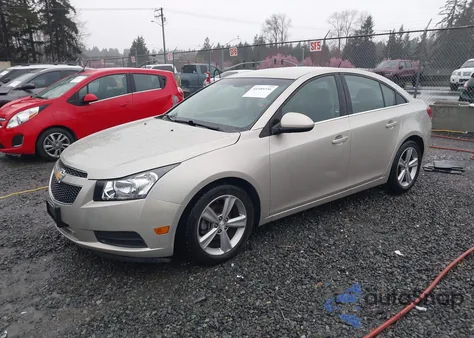 2014 Chevrolet Cruze 2Lt Auto из США, поврежденный, VIN 1G1PE5SB2E7485258